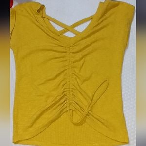 Rustic yellow shirt